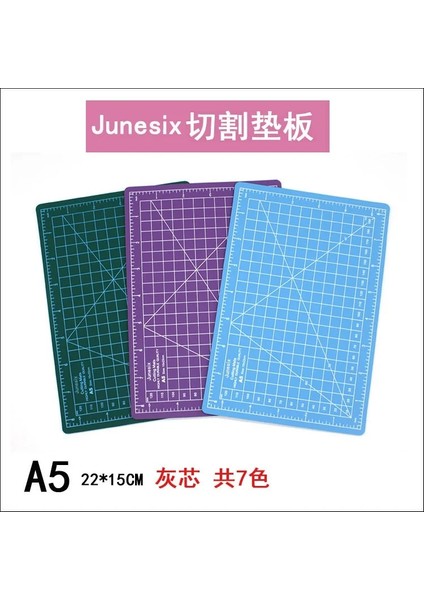 F Stili A5 22X15CM Taraflı Kesme Matı A5 Dayanıklı Kesim Pedi Patchwork Aracı Karton Kesme Aleti Kesme Tahtası Kendi Kendini Iyileştiren Kraft El Işi Kağıdı Kesme Pedi (Yurt Dışından) indirimleri