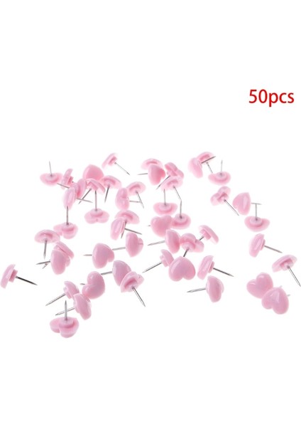 Pk Stili Et Kalp Şekli Thumbtack Plastik Renkli Pu Raptiyeler Ofis Okul Malzemeleri (Yurt Dışından)