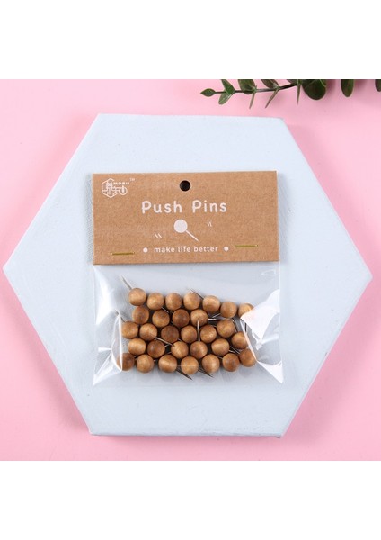 Krem Tarzı Ack Ofis ve Okul Kırtasiye Malzemeleri Ahşap Yuvarlak Çizim Dünya Haritası Için Puute Dekoratif Başparmak Zımbaları (Yurt Dışından) fırsatları