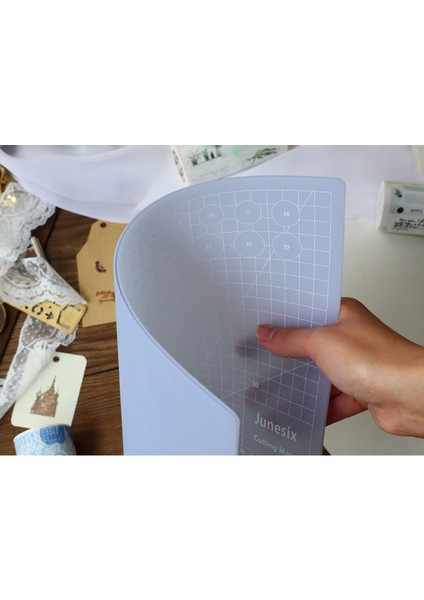 B Tarzı Yarı-Şeffaf Tampon Tahtası Pvc Kesme Tahtası El Hesabı Diy Aracı Bıçak Pedi Mini Şeffaf Kendiliğinden Iyileşen A4KESME Pedi (Yurt Dışından) modelleri
