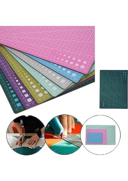 A4 Stili A3 1 Adet Kesim Mat Pedi Patchwork Kesim Pedi A3 Kesme Tahtası Çift Taraflı Kendi Kendini Iyileştiren (Yurt Dışından)