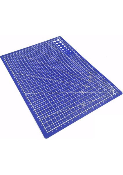 A4 Mavi Stil Pvc Kesme Matı A4A5 Deskpad Patchwork Kesim Pedi Dayanıklı Dıy El Yapımı Araçlar Scrapbooking Kendi Kendini Iyileştiren Kesme Plakası Sanat Aracı Kitleri (Yurt Dışından)