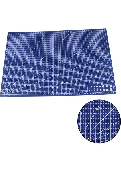 A3 Kesme Matı Pvc Çift Taraflı Kesme Pedi Dıy Kesme Tahtası Kumaş Kağıt Araçları (Yurt Dışından)