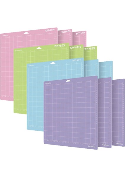 1 Adet Tarzı Olor Gravür Makinesi Taban Plakası Cricutcameo 4 Için Yapışkanlı Pvc Kesme Paspasları ile Kesme Matı (Yurt Dışından) fırsatları