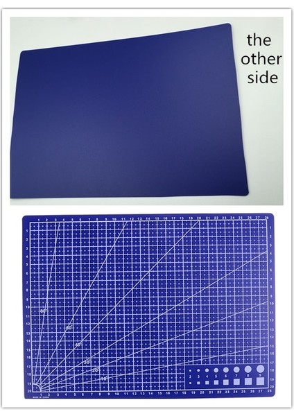 Sarı Stil Çift Taraflı Kesme Matı A4 Dayanıklı Kesim Pedi Patchwork Aracı El Yapımı Kesme Plakası Karanlık Okul Malzemeleri .3cm (Yurt Dışından) fiyatları