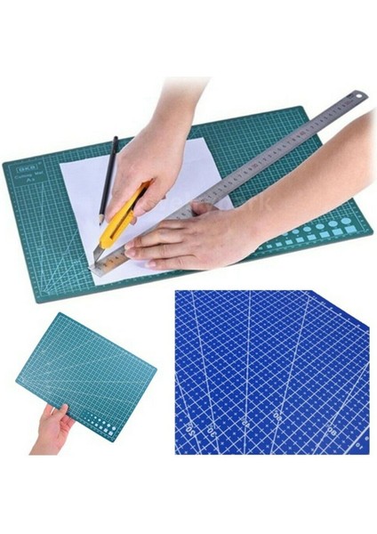 No.1 Tarzı A4 Pvc Çift Taraflı Izgara Çizgileri Kesme Tahtası Mat Kendiliğinden Iyileşen Kesme Pedi Dıy Cricut Aksesuarları Üreticisi Panoları Kağıt Için Taban (Yurt Dışından) fiyatları