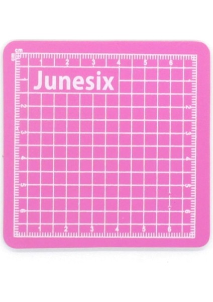 Pembe Stil 1 Adet 8x8 cm Mini Modeli Kesme Mat Gravür Pedi Dıy Sanat El Sanatları Dikiş Kapitone Kırtasiye Okul Malzemeleri (Yurt Dışından)