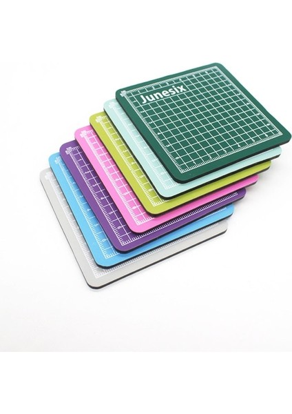Pembe Stil 1 Adet 8x8 cm Mini Modeli Kesme Mat Gravür Pedi Dıy Sanat El Sanatları Dikiş Kapitone Kırtasiye Okul Malzemeleri (Yurt Dışından)