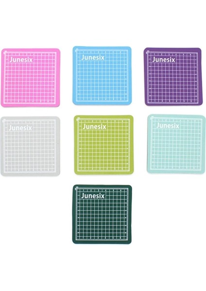 Pembe Stil 1 Adet 8x8 cm Mini Modeli Kesme Mat Gravür Pedi Dıy Sanat El Sanatları Dikiş Kapitone Kırtasiye Okul Malzemeleri (Yurt Dışından)