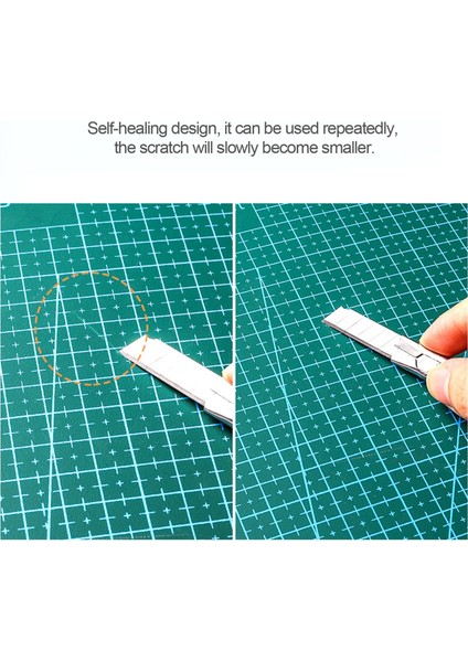 Yeşil Stil A4 A3A4A5 Pvc Kesme Matı Kesme Pedi Patchwork Kesim Pedi Patchwork Araçları Manuel Takım Kesme Tahtası Çift Taraflı Kendi Kendini Iyileştiren (Yurt Dışından) indirimleri