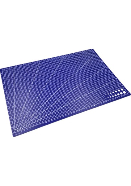 A3 Mavi Stil Pvc Kesme Matı A4A5 Deskpad Patchwork Kesim Pedi Dayanıklı Dıy El Yapımı Araçlar Scrapbooking Kendi Kendini Iyileştiren Kesme Plakası Sanat Aracı Kitleri (Yurt Dışından)