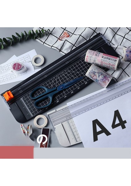 Trompet Tozu Tarzı A4 Retro El Yapımı Mini Küçük Kağıt Bıçağı Artefakt Kesim Fotoğraf Kesme Makinesi A4 Kağıt Büyük Kesim Kağıt Hassas Fotoğraf Kağıdı Kesici (Yurt Dışından)