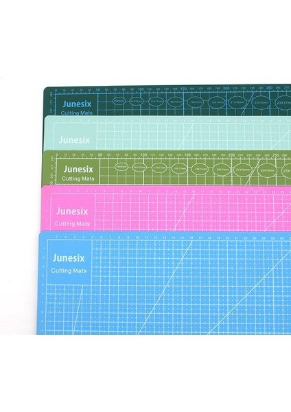 Pembe Stil A4 22X30CM A2 Pvc Kesme Matı Çift Taraflı Patchwork Kesim Pedi Manuel Kendin Yap Modeli Araçları Aksesuar Kırtasiye Plaka Kesme Tahtası Kendi Kendini Iyileştiren (Yurt Dışından)