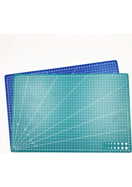 Mavi Stil A4 Izgara Çizgili Kesme Tahtası Plastik Patchwork Kesim Pedi Dıy Kumaş Kapitone Dikiş Scrapbooking Araçları Tek Taraflı Altlık (Yurt Dışından) modelleri