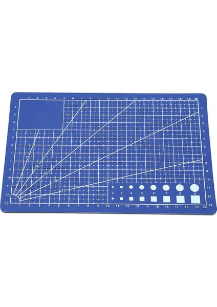 A5 Mavi Stil Pvc Kesme Matı A4A5 Deskpad Patchwork Kesim Pedi Dayanıklı Dıy El Yapımı Araçlar Scrapbooking Kendi Kendini Iyileştiren Kesme Plakası Sanat Aracı Kitleri (Yurt Dışından)