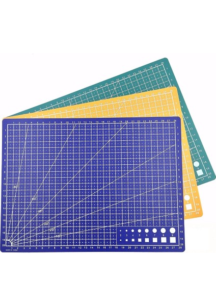 A5 Mavi Stil Pvc Kesme Matı A4A5 Deskpad Patchwork Kesim Pedi Dayanıklı Dıy El Yapımı Araçlar Scrapbooking Kendi Kendini Iyileştiren Kesme Plakası Sanat Aracı Kitleri (Yurt Dışından)