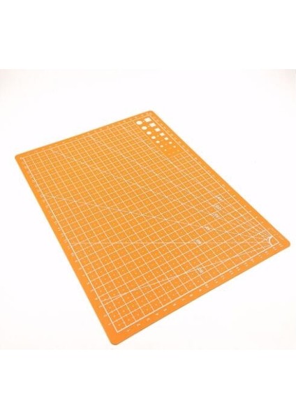 Bifeng Shop Turuncu Tarzı A4 A3 A4 5 Pvc Kesme Mat Çalışma Tezgahı Patchwork Kesim Pedi Dikiş Kılavuzu Dıy Bıçak Oyma Deri Kesme Tahtası Tek Taraflı Altlık (Yurt Dışından)