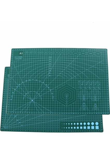 Pembe Stil A4 Çift Taraflı Bir Kesme Matı Izgara Hattı Kendi Kendini Iyileştiren Tezgah Patchwork Kesim Pedi Dıy Bıçak Oyma Deri Kesme Tahtası (Yurt Dışından)