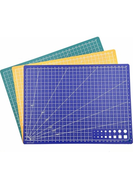 Mavi Stil A3 Pvc Kesme Matı Deskpad Patchwork Kesim Pedi Dayanıklı Dıy El Yapımı Araçları Scrapbooking Kendi Kendini Iyileştiren Kesme Plakası Sanat Aracı Kitleri (Yurt Dışından) modelleri