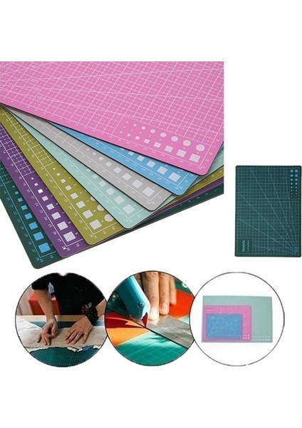 D Stili A3 1 Adet A3 Kesme Tahtası Kesme Matı Pedi Patchwork Kesim Pedi Çift Taraflı Kendi Kendini Iyileştiren (Yurt Dışından) indirimleri