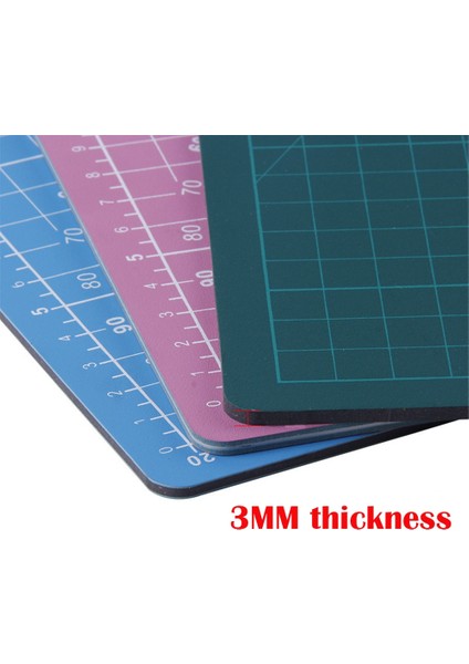 1 Adet 30CM Cetvel Stili 3mm Kalınlık A5 Pvc Kesme Mat Pad Patchwork Kesim Pedi Dayanıklı Patchwork Araçları Dıy El Yapımı Kesme Plakası Sanat Aracı Kitleri (Yurt Dışından)
