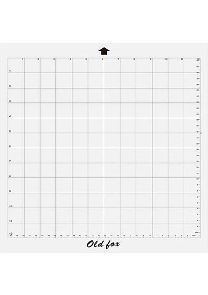 3 Adet Yedek Kesme Mat Şeffaf Yapışkanlı Mat Pad Ölçme Izgarası ile 12 ile 12-Inch Siluet Cameo Plotter Makinesi Için (Yurt Dışından)
