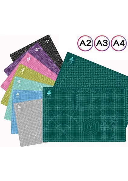 Nane Yeşili Stili A3 A2 A3 A4 A5 Pvc Kesme Mat Kurulu Dayanıklı Kendi Kendini Iyileştiren Dıy Dikiş Öğrenci Sanat Kağıdı Kesme Oyma Kesim Pedi Deri El Sanatları Aracı (Yurt Dışından)