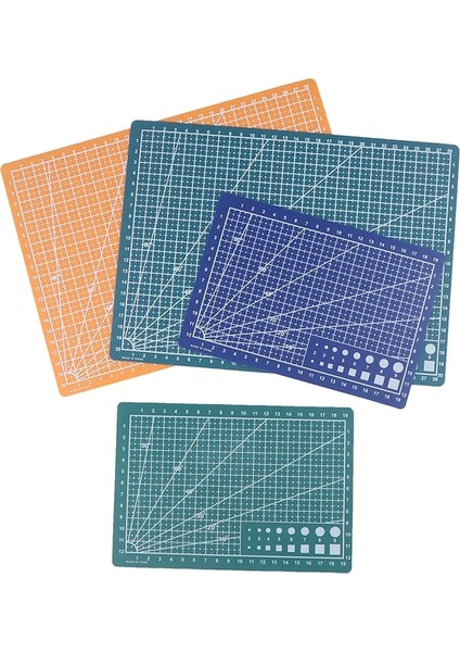A4 Yeşil Stil A4 A5 Pp Çift Taraflı Izgara Çizgileri Kesme Tahtası Mat Kendiliğinden Iyileşen Kesme Pedi Dıy 30*22CM(A4)*15CM(A5) (Yurt Dışından) fırsatları