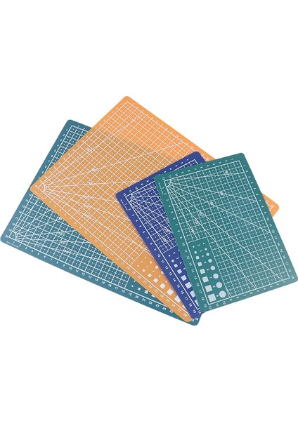 A4 Yeşil Stil A4 A5 Pp Çift Taraflı Izgara Çizgileri Kesme Tahtası Mat Kendiliğinden Iyileşen Kesme Pedi Dıy 30*22CM(A4)*15CM(A5) (Yurt Dışından) indirimleri