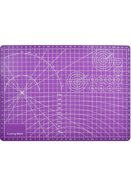 Mavi Stil Dıy Dikiş El Sanatları Için Kesme Matı A4 Sağlam Döner Kesme Matı Kaymaz Yüzey Karalama Defteri Kumaş Uy8 (Yurt Dışından) fiyatları