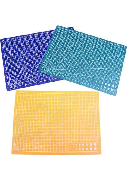 A5 Yeşil Stil 30*22CM A4 Kesme Mat Kumaş Deri Kağıt Kesme Tahtası Dikiş Pedi Kırtasiye Sanat Malzemeleri Kesim Karton (Yurt Dışından)