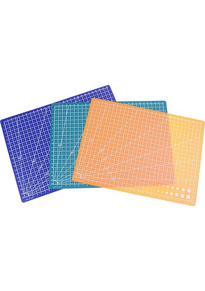 A5 Yeşil Stil 30*22CM A4 Kesme Mat Kumaş Deri Kağıt Kesme Tahtası Dikiş Pedi Kırtasiye Sanat Malzemeleri Kesim Karton (Yurt Dışından)