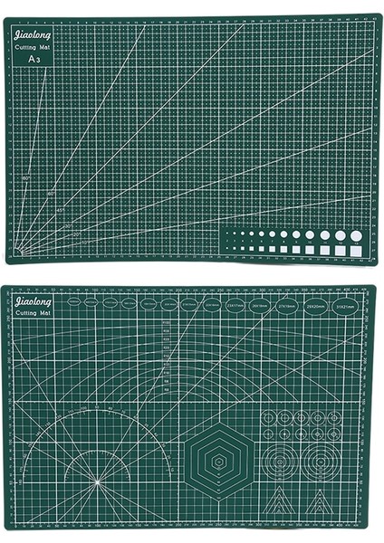 F Stili A3 1 Adet A3 Kesme Tahtası Kesme Matı Pedi Patchwork Kesim Pedi Çift Taraflı Kendi Kendini Iyileştiren (Yurt Dışından)