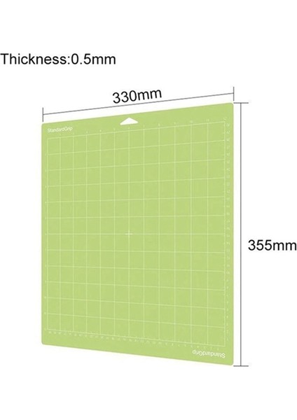 Gösterildiği Gibi Karışık Renkli Pvc Kesme Matı Izgara Kesme Pedleri Cricut Makercameo 4 Için Kesme Plotter Pedi Yedek Aksesuarlar (Yurt Dışından) fırsatları