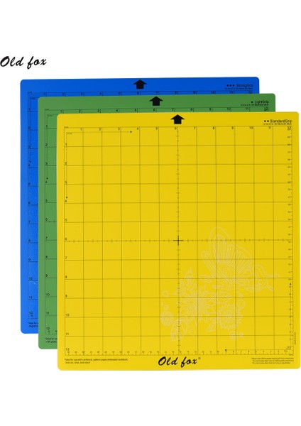 Stronggrip-Mavi Tarzı *12 Inç Kesme Matı Kaymaz Değiştirme Stronggripstandardgriplightgrip Yapıştırıcı Izgaralı Kesme Paspasları Kesme Makinesi (Yurt Dışından) fiyatları