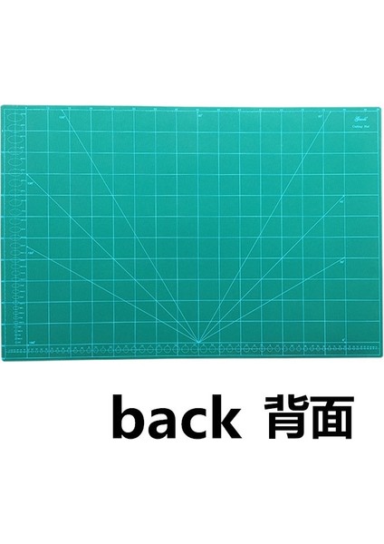 Yeni Kesme Matı A1 Pvc Dikdörtgen Kendini Iyileştiren Beyaz Çekirdekli Masaüstü Koruma Matı Craft Koyu Yeşil 90CM x 60CM x 0.3cm (Yurt Dışından) modelleri