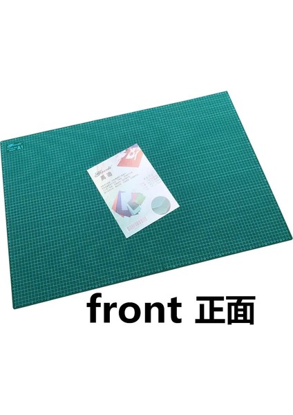 Yeni Kesme Matı A1 Pvc Dikdörtgen Kendini Iyileştiren Beyaz Çekirdekli Masaüstü Koruma Matı Craft Koyu Yeşil 90CM x 60CM x 0.3cm (Yurt Dışından) fırsatları