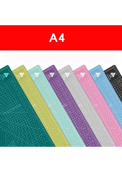 Koyu Yeşil Stil A4 A4 Pvc Kesme Tahtası Mat Patchwork Mat Kesme Mat Patchwork Aracı Manuel Diy Aracı Çift Taraflı Kendiliğinden Iyileşen Gravür Versiyonu (Yurt Dışından) fırsatları