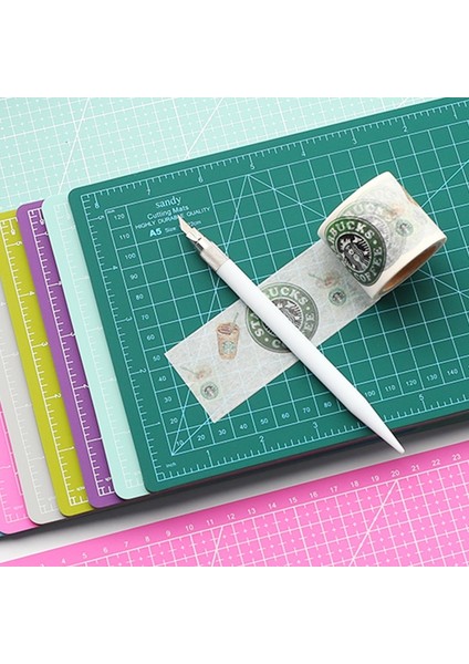 A5 Pembe Tarzı A4 A5 Kesme Mat Çok Fonksiyonlu Dıy El Sanatları Sanat Oyma Kurulu Dergisi Sticker Oyma Pedi Dayanıklı Kırtasiye Malzemeleri (Yurt Dışından)