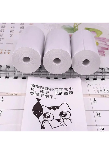 Paperang Taşınabilir Cep Yazıcısı Için 5 Rulo Yazdırılabilir Etiket Kağıdı Doğrudan Termal Kağıt (Yurt Dışından) modelleri