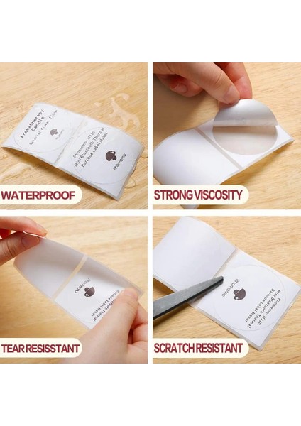 Kare 40X80MM Stili Phomemo Kendinden Yapışkanlı Etiketler Kağıt Phomemo Etiket Yazıcısı Için Su Geçirmez Kimlik Etiketi Takı Etiketi Termal Etiket (Yurt Dışından) modelleri