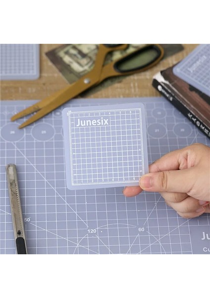 6X6CM Tarzı Çok Boyutlu Pvc Kesme Matı Patchwork Kesim Pedi Araçları Dayanıklı Dıy El Yapımı Kendi Kendini Iyileştiren Kesme Plakası Oyma Sanatı Aracı Cricut Araçları (Yurt Dışından) indirimleri