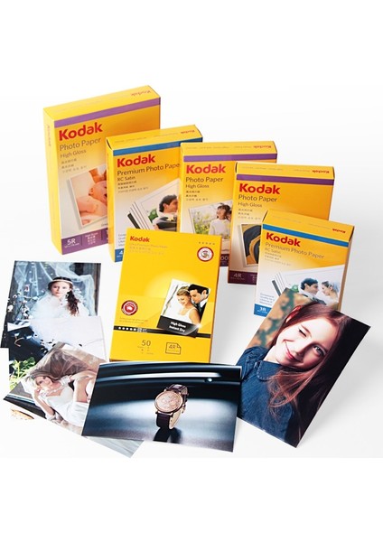 4r Rcs 270G 100SAYFA Stili Kodak Ev Yüksek Parlak Süet Fotoğraf Kağıdı Inç Yazıcı Renkli Fotoğraf Kağıdı Inkjet Rc Görüntü Kağıdı A3 A4 A6 Baskı Kağıdı (Yurt Dışından)