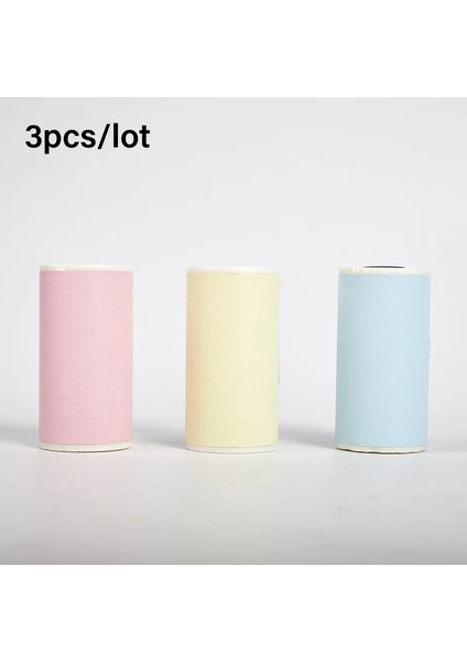Mc Stili 3 Adet Moto Yazıcı Yazdırılabilir Etiket Kağıt Rulo Kendinden Yapışkanlı Termal Kağıt Peripage Termal Yazıcı Için 5.6*3.0*3.0 cm (Yurt Dışından) fiyatları