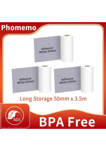 Stil 15 Stil Phomemo Termal Kağıt Kendinden Yapışkanlı M02 Serisi Etiket Yazıcısı Için Yazdırılabilir Etiket Etiket Fotoğraf Kağıdı 3 Rollsbox 20 Yıl Tutmak (Yurt Dışından)