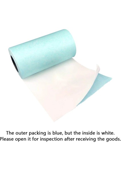 Beyaz Stil 6 Rulo Termal Kağıt Rulosu 57*30MM Peripage Için Şeffaf Baskı Paperang Moto Yazıcı Için A6 Cep Termal Yazıcı (Yurt Dışından)