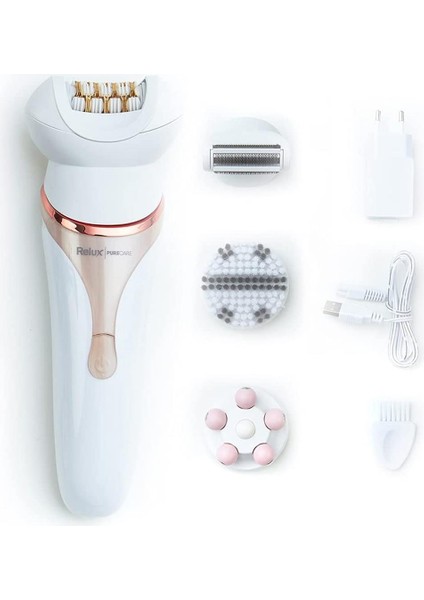 REP9542 PureCare Kablosuz 4 Başlıklı Epilator