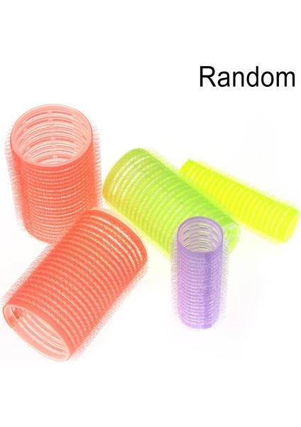 Rastgele 6 Adet Size3 Stili Siyah Self Grip Saç Silindirleri Çok Boyutlu Pro Salon Kuaförlük Maşaları Saç Tasarımı Yapışkan Sarılmak Stili Dıy Saç Şekillendirici (Yurt Dışından)