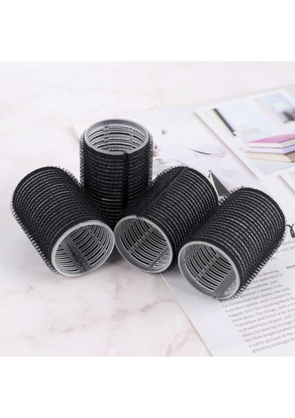 Rastgele 6 Adet Size3 Stili Siyah Self Grip Saç Silindirleri Çok Boyutlu Pro Salon Kuaförlük Maşaları Saç Tasarımı Yapışkan Sarılmak Stili Dıy Saç Şekillendirici (Yurt Dışından)