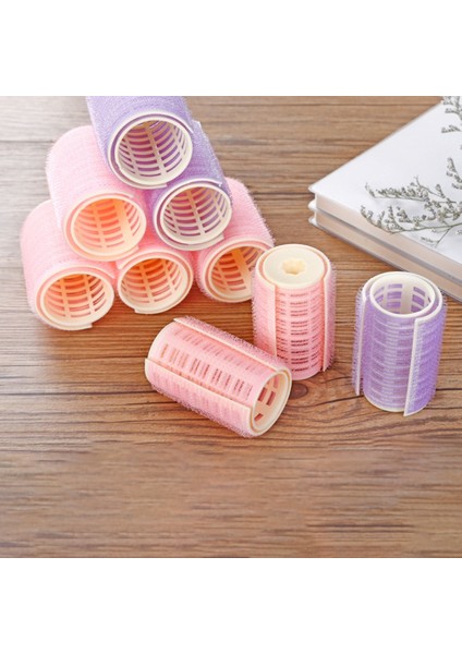 A5 Stili Saç Rulosu Kuaförlük Kendi Kendine Tutuş Yapışkan Sarılmak Stili Rulolar Saç Şekillendirme Aracı Diy Ev Kullanımı Tembel Bigudi Kafa Bandı (Yurt Dışından)